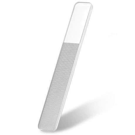 Mini lime à ongles en verre (réutilisable, antibactérienne)